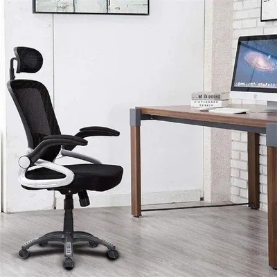Produktbild von Famanu Bürostuhl Ergonomisch Verstellbar - Schwarz