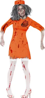 Produktbild von Zombie Sträflings Girl, Größe:S
