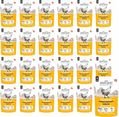 Obrázok produktu pre Wiejska Zagroda Fileciki Kurczak Mokré krmivo pre mačky (dospelé) 85 g