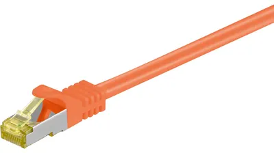 Zdjęcie produktu dla Goobay 91642, 10 m, Cat7, S/FTP (S-STP), RJ-45, RJ-45, Pomarańczowy
