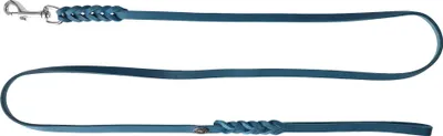 Produktbild von Dingo Hochwertige Hundeleine aus Leder 1,2 CM X 180 CM Dunkelblau