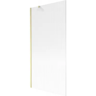 Zdjęcie produktu dla Mexen Next parawan 1-skrzydłowy 90x150 cm, złoty szczotkowany