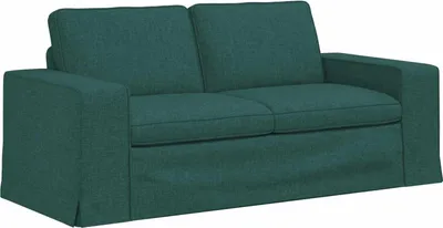 Produktbild von vidaXL Sofa Dunkelgrün 182 x 80 x 82 cm Stoff