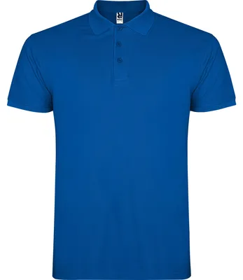 Productafbeelding van Roly - "Star" polohemd voor heren, model LT5493 (XXL) (Koningsblauw)