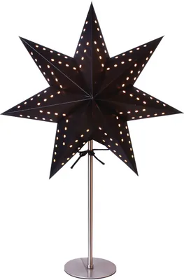 Produktbild von Best Season Standleuchte "Bobo" ca. 50 x 34 cm, Materal: Metall/Papier, schwarz, 233-52