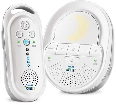 Produktbild von Philips AVENT Audio Monitors SCD506/52, DECT-Babyfon, 120 Kanle, 330 m, 50 m, Wei, Digital