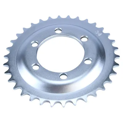 Produktbild von Kettenrad 34 Zähne Teilung 415 Typ 0836 SILBER für Zündapp R 50 561-051 052 003 / RS 50 561-004 / RS 50 Super 561-06L0