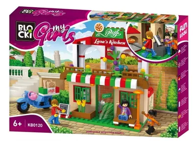 Produktbild von Klocki Blocki MyGirls Pizzeria