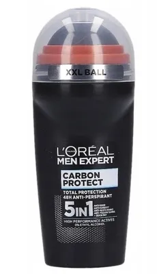 Zdjęcie produktu dla L'Oreal Men Expert, Antyperspirant w kulce Carbon Protect, 50 ml
