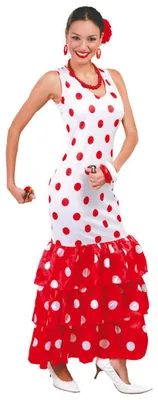 Produktbild von spanische Tänzerin - Kostüm für Damen Gr. M - L, Größe:L