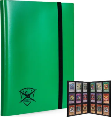 Produktbild von Sammelalbum für 360 Karten mit 40 Seiten, Pro Card Binder Ordner, Kartenhalter Album für Pokemon Sammelkarten | Sammelmappe Heft für Kinder