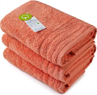 Produktbild von A&R Handtuch Organic Hand Towel AR503 Rosa Rose 60 x 110 cm
