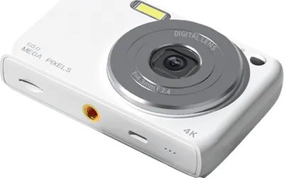 Zdjęcie produktu dla aparat cyfrowy 4K, cyfrowa kamera wideo, 50 MP, zdjęcia, ekran 2,88 cala, 16-krotny zoom cyfrowy, AF, autofokus, anti-shake, wbudowana lampa błyskowa, akumulator, filtr upiększający, prezent na urodziny i święta