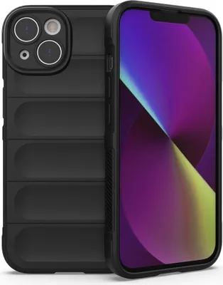 Produktbild von iPhone 14 Hülle - Coverup Hands-On Rugged Back Cover - Schwarz