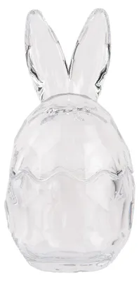 Produktbild von Clayre & Eef Glastopf Ei Ø 9x17 cm Transparant Glas