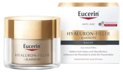 Produktbild von Eucerin Anti-Age Hyaluron-Filler Nachtpflege Creme, 50 ml Creme