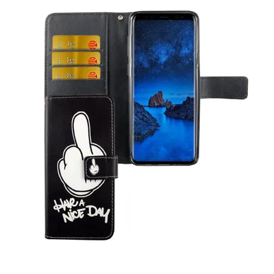 Zdjęcie produktu dla Etui na telefon komórkowy Etui na telefon komórkowy Samsung Galaxy S9+ Plus Have A Nice Day Czarny