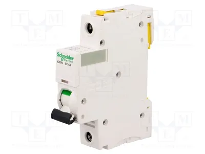 Immagine prodotto di 1 x Presa: 1 polo, 1Nenn: 16A, 230VAC, Caratteristiche: B, DIN 6kA, A9F03116, Protezione da sovracorrente