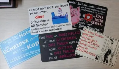 Produktbild von 250 x Schild Spaßschilder versch. Groeßen Schilder - 125023/5