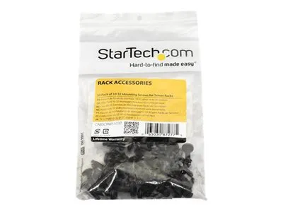 Obrázek produktu pro StarTech.com CABSCRWS1032, Šroub, Černá, 50 kusů, 181 g