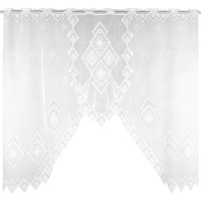 Produktbild von Gardine M-Bogen, Größe: 150x120cm, Design: Raute