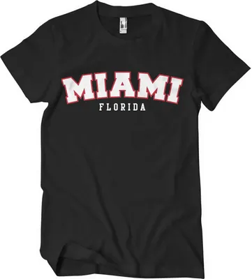 Produktbild von Miami - Florida T-Shirt - Small - Black