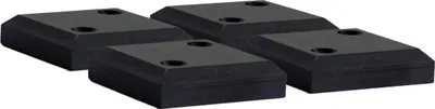 Produktbild von PE-Gleiter Kunststoff black
