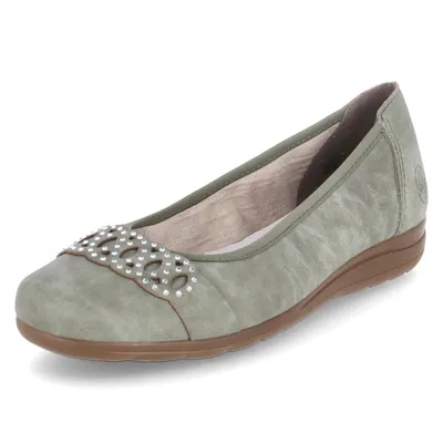 Produktbild von Rieker Klassische Ballerinas L9359-52 Damen 31353132363932 Grün 39 EU