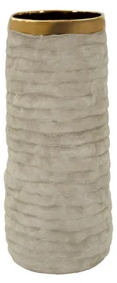 Zdjęcie produktu dla o Ferretti Wazon „Lima Open” Ø14x31,5 cm Grau