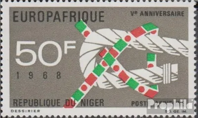 Produktbild von Briefmarken Niger 1968 Mi 188 (kompl.Ausg.) postfrisch Europafrique