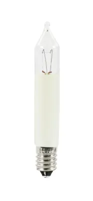 Obrázok produktu pre Sviečkový oblúk príslušenstvo malá sviečka 14V/3W E10, 3 kusy na blistri ŠxVxH 11x65x11mm NOVINKA