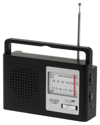 Image de Radio Am/fm Adler Ad 1909 Radio Portable Am/fm Design Rétro - Adler