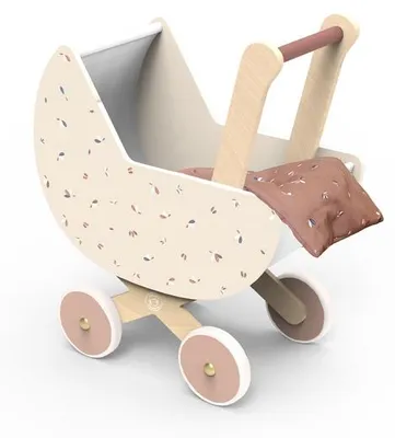 Immagine prodotto di Carrozzina per bambole in legno Speedy Monkey, certificata 40,8 x 24,2 x 50,5 cm