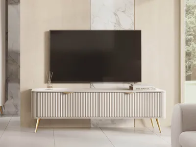 Obrázok produktu pre Stolík pod televízor CARTAGE - béžový