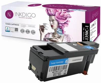 Produktbild von Inkdigo Toner 593-11141 für Dell 1250C, 1350CNW, 1355CN, 1355CNW – Cyan, 1400 Seiten,, KI-generiertes Bild