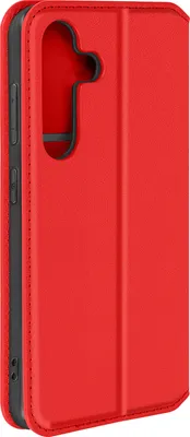 Obrázok produktu pre Avizar, Galaxy S24 / S25 puzdro s priehradkou na karty a stojanom, červené