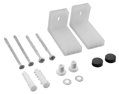 Produktbild von Aqualine Halterungsset, Schwarz