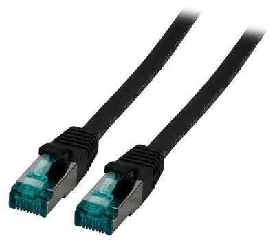Produktbild von EFB RJ45 Patchkabel S/FTP Cat.6A LSZH 3.00m schwarz