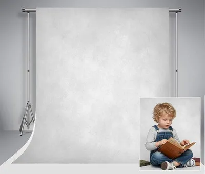 Productafbeelding van Zilverkleurige achtergrond van 2x3 meter, geschikt voor portretfotografie en studioapparatuur