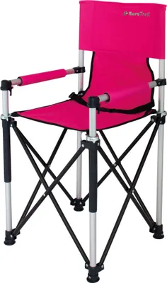 Zdjęcie produktu dla Eurotrail Petit JR, 60 kg, Krzesło kempingowe, 4 x noga, 2,7 kg, Poliester, Różowy