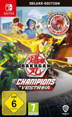 Produktbild von Warner Bros. Games Bakugan : Champions de Vestroia - Deluxe Edition, Nintendo Switch, RP (Rating Pending), Physische Medien