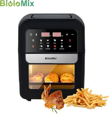 Image de Grande friteuse à air chaud 7 L avec écran tactile et accessoires