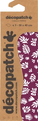 Produktbild von Décopatch 6x Blisterpackung 3 Bogen Papier 30x40cm gleichen Design Nr. 859 C859C