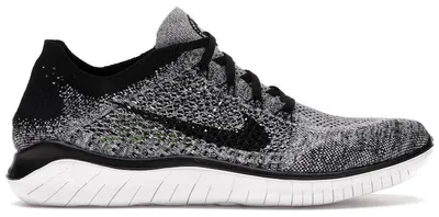 Produktbild von Nike Free RN Flyknit 2018 Black White Ombre - EU 42