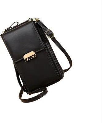 Obrázok produktu pre INF Elegantná crossbody kabelka na telefón pre ženy čierna