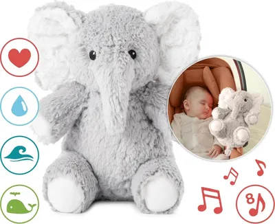 Produktbild von CloudB Einschlaf-Kuscheltier "Elliot der Elefant"