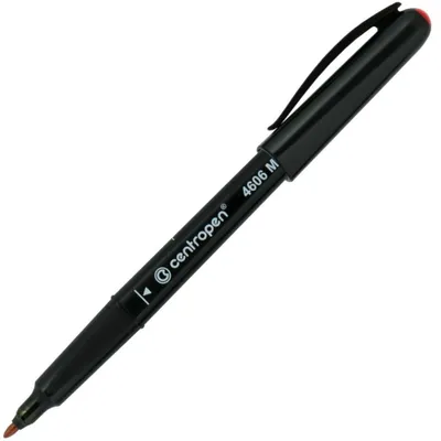 Obrázek produktu pro Centropen popisovač 4606 CD/DVD/BD 1 mm červený