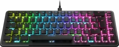 Image de Turtle Beach Vulcan II Mini, Câble, USB, Interrupteur optomécanique, AZERTY, LED RVB, Noir