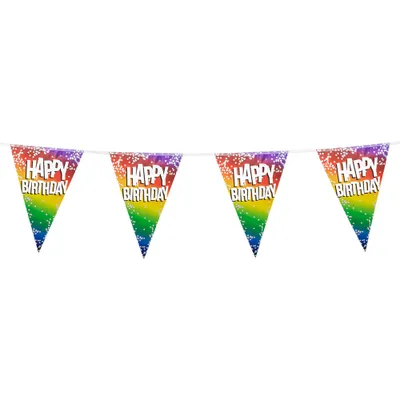 Produktbild von Boland Happy Birthday-Flaggenleine, 6 m