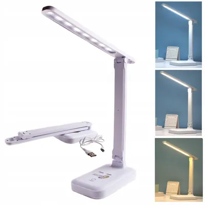 Produktbild von Faltbare Schreibtischlampe mit 3 Beleuchtungsmodi